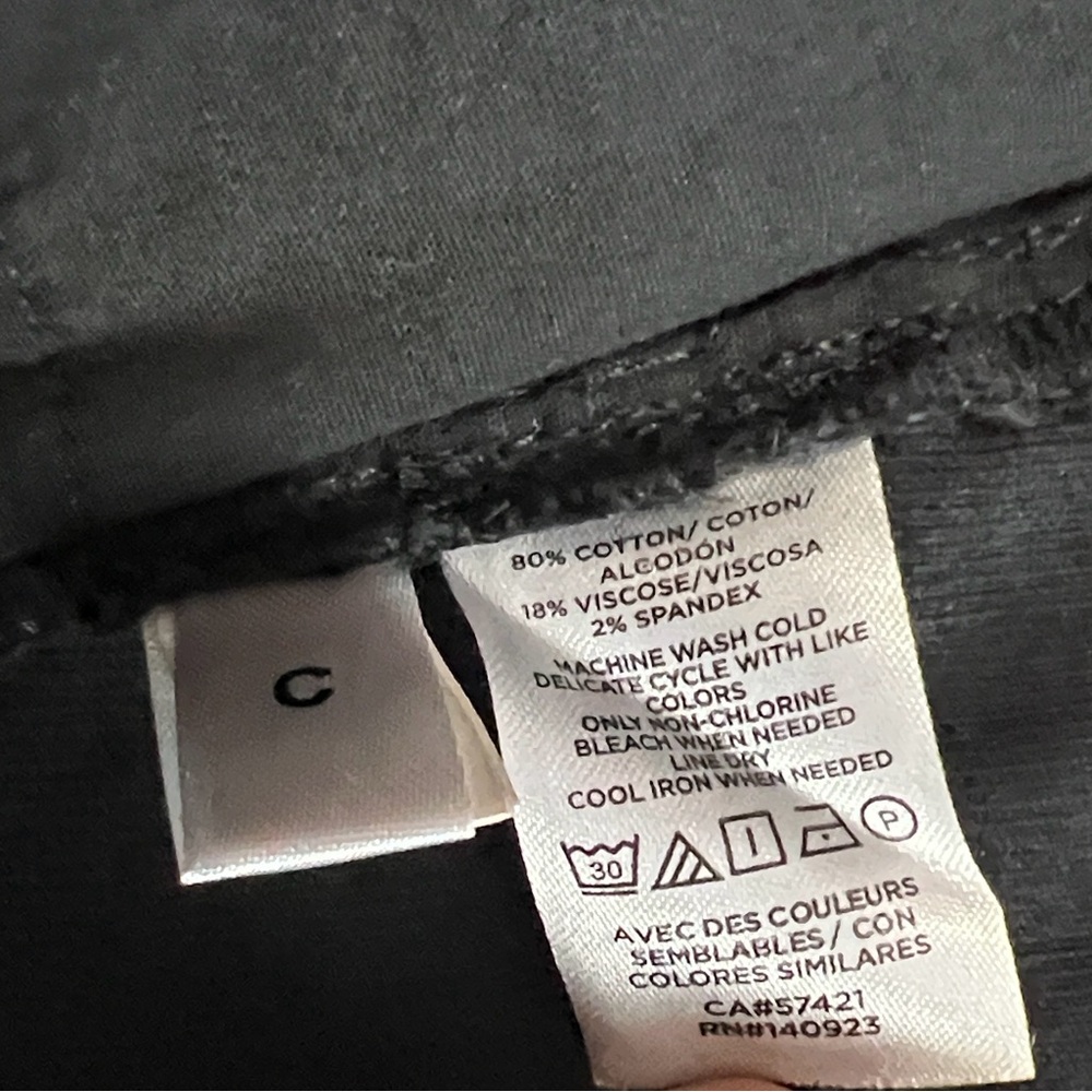 LOFT OUTLET Black Velvet Trousers - Picture 10 of 11